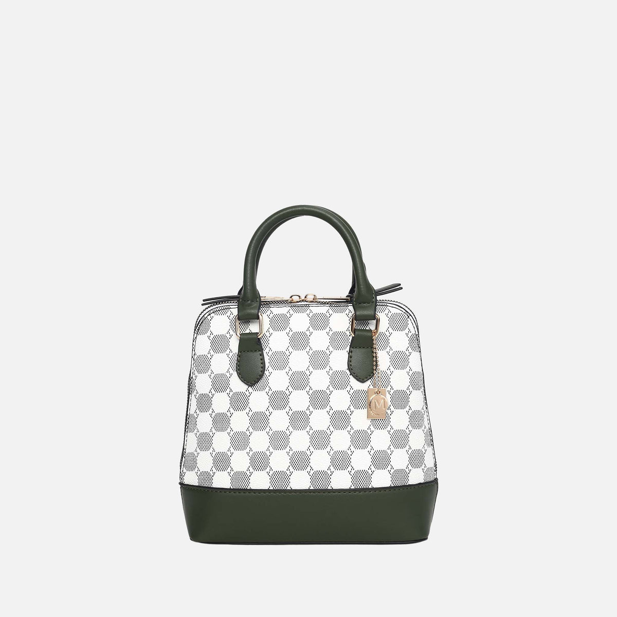 Mkf Collection by Mia K. - Marjorie Circular Print Satchel Bag