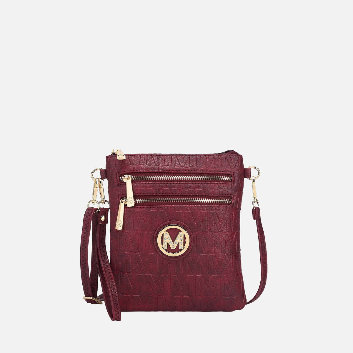 Mkf Collection by Mia K. - Scarlett Signature Crossbody Bag