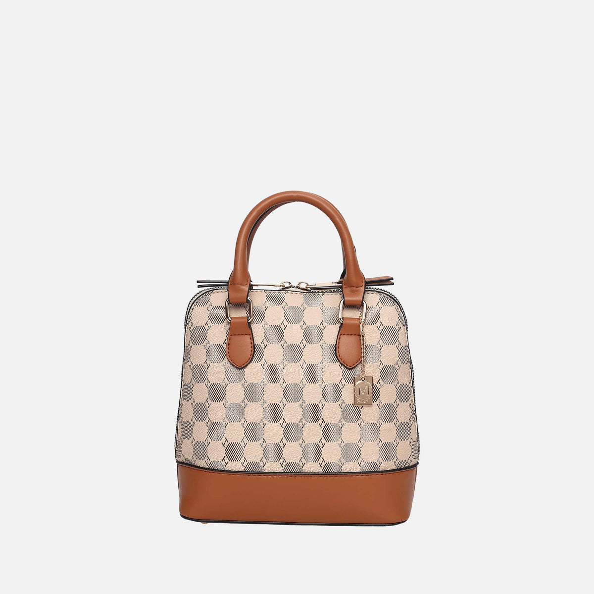 Mkf Collection by Mia K. - Marjorie Circular Print Satchel Bag