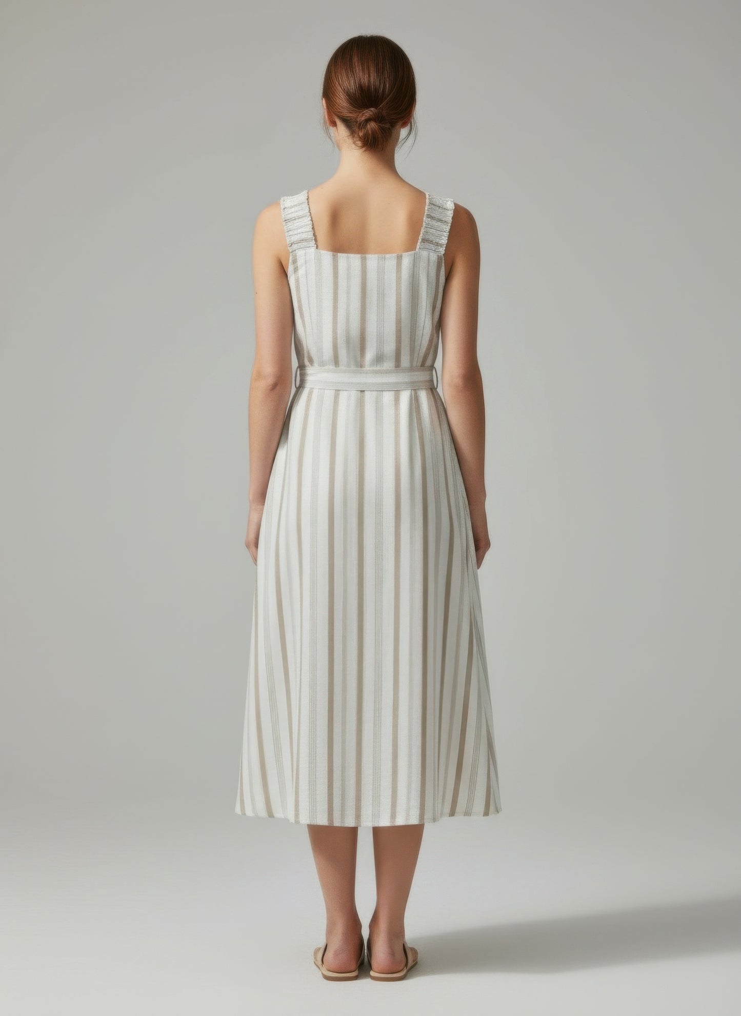 mlle gabrielle striped Mlle Gabrielle Striped Dress view 3 (dress) - shop at us.meeeshop