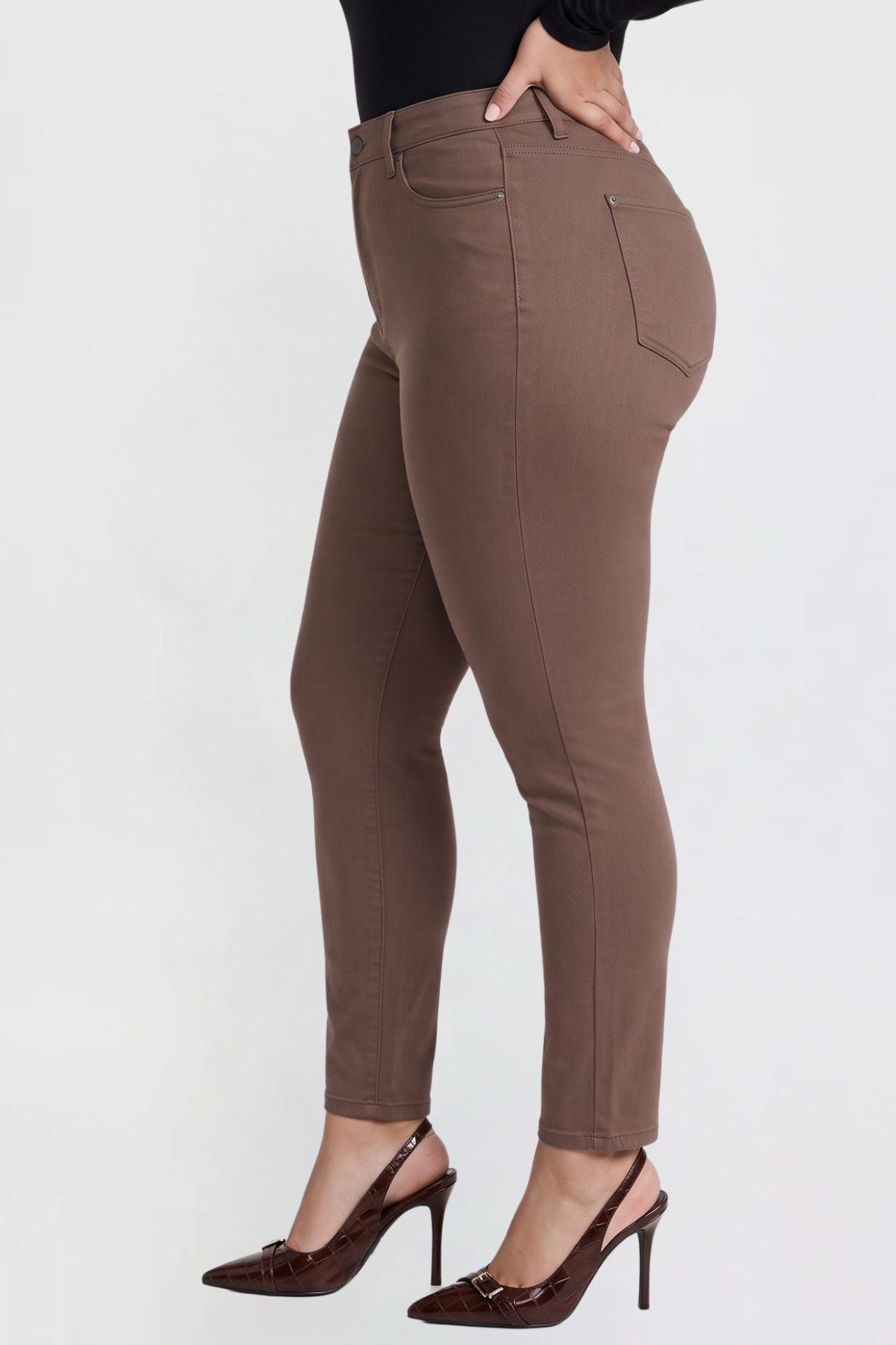 Ymi Women's plus Hyperstretch Skinny Pants