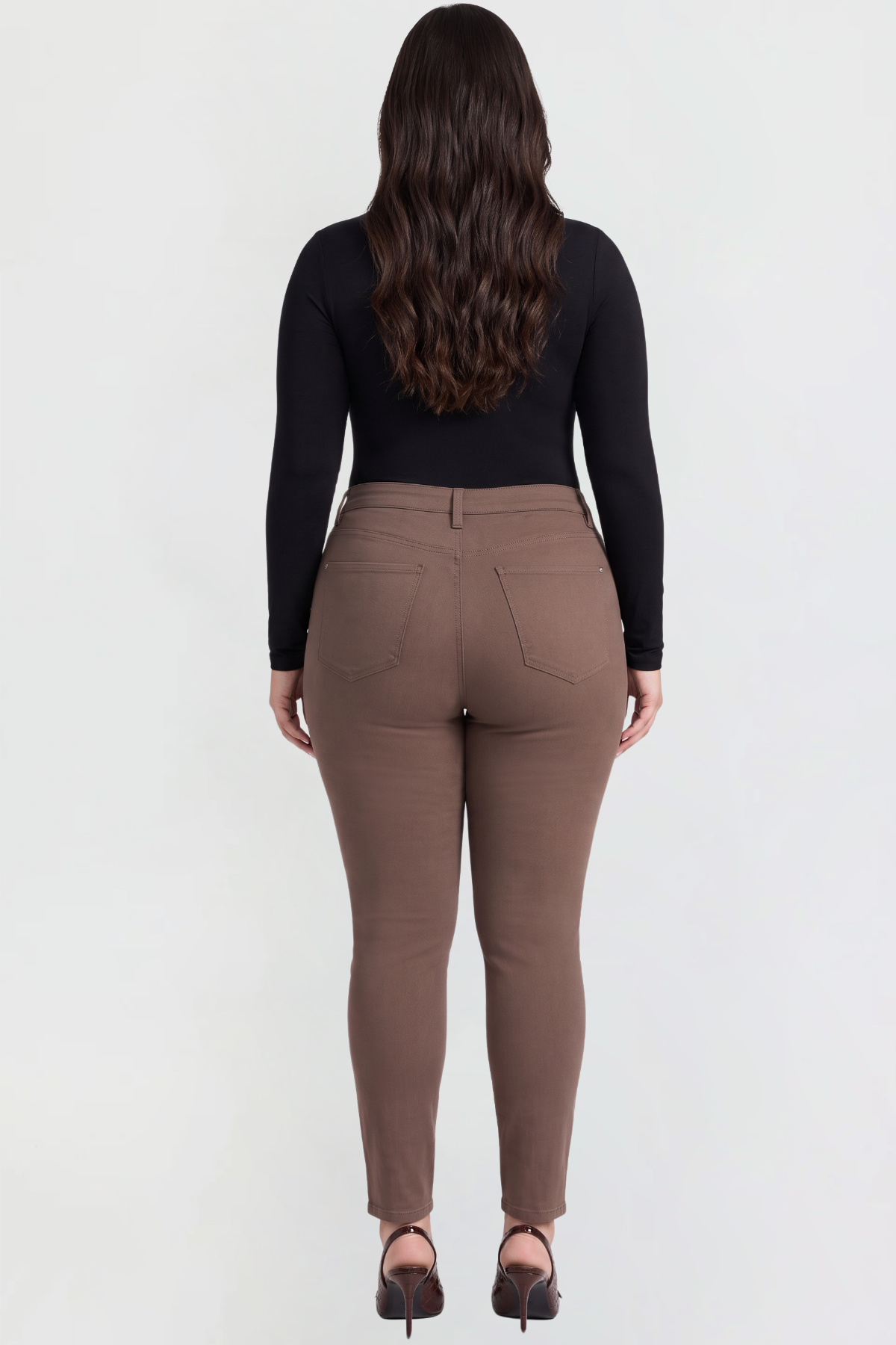 Ymi Women's plus Hyperstretch Skinny Pants