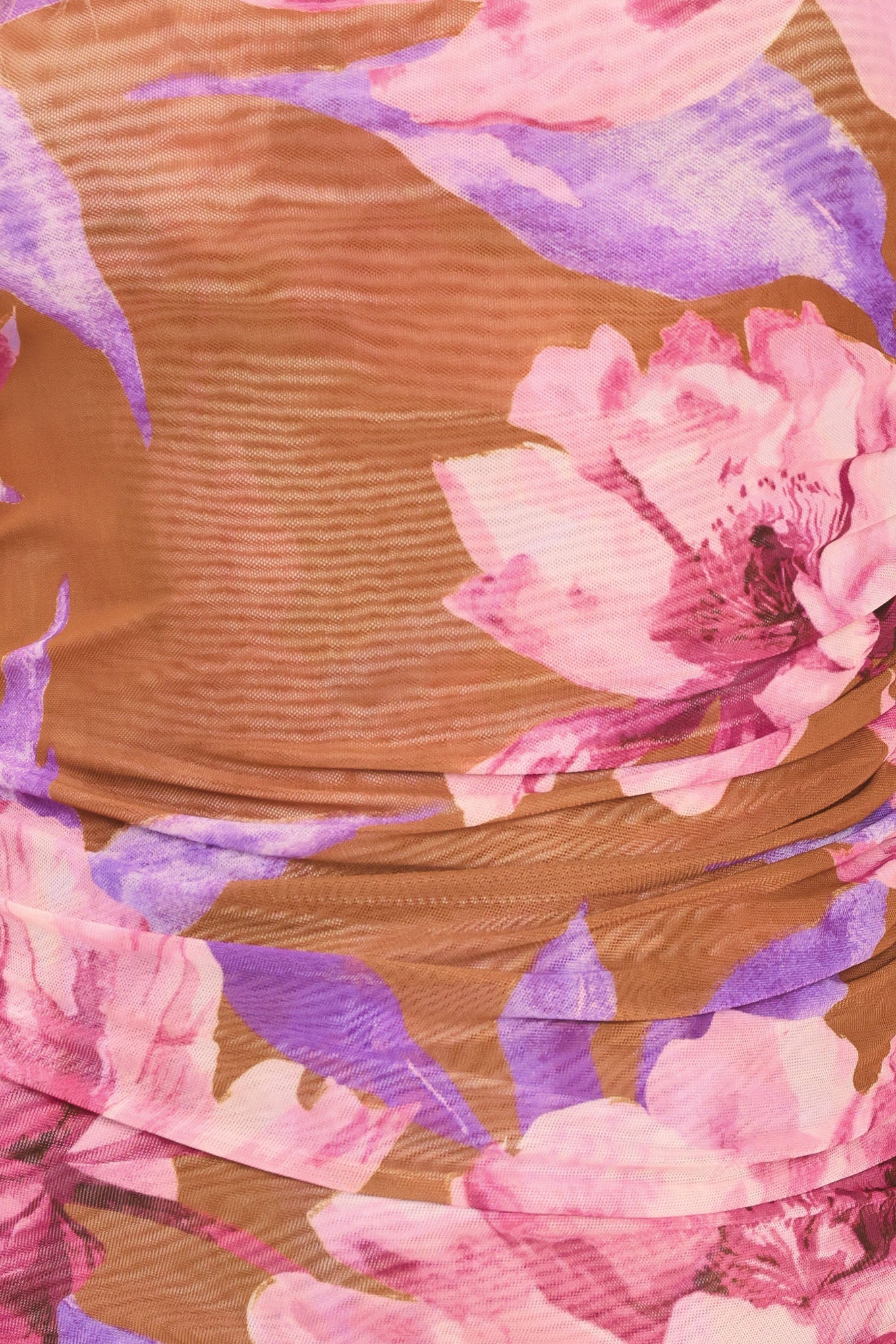 PLUM BLOSSOM POWER MESH TOP