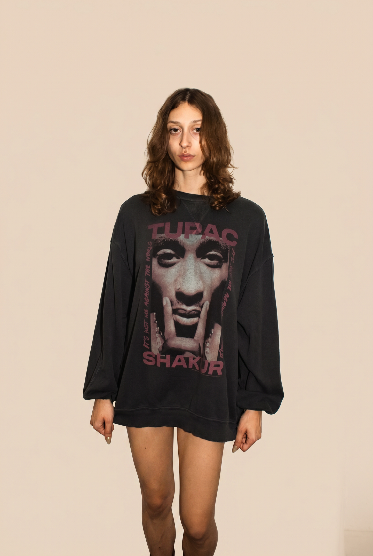 Tupac Me Against the World Pullover