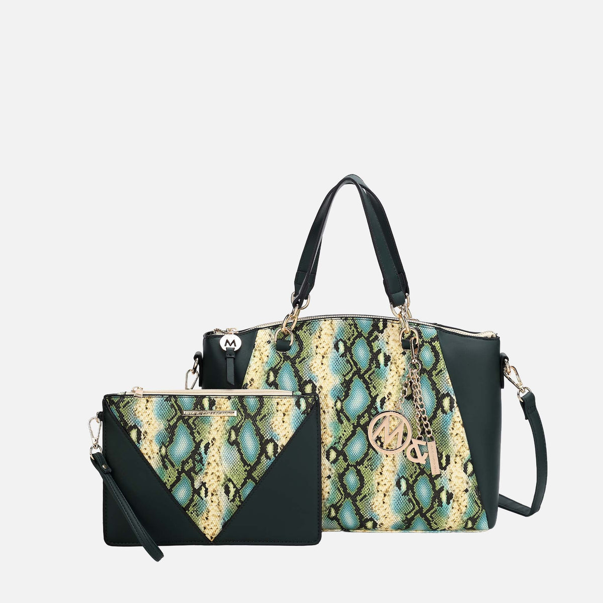 Addison Shoulder Bag and Wristlet Set in Mustard view 8 - Addisyn Shoulder Bag Jw Pei (one-piece)