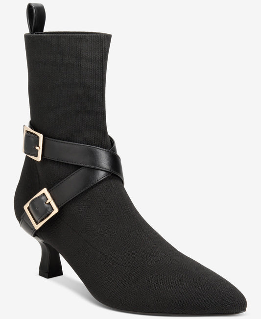 Alma Booties Black in 10 view 2 (shoe)