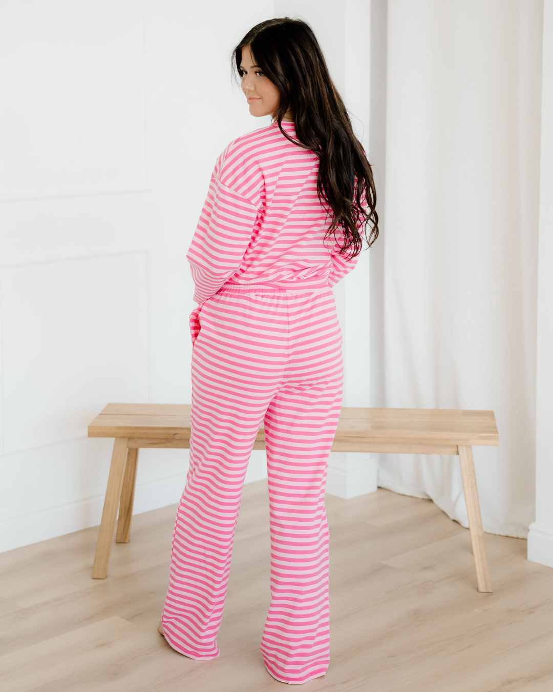 Amayah Buttoned Straight Pants Two Piece Set view 10 (bottom)