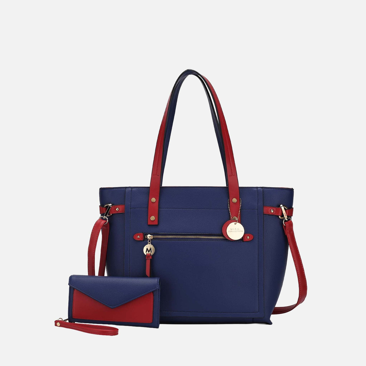 Andry Tote Bag in Denim Blue - Laundry Bag Tote