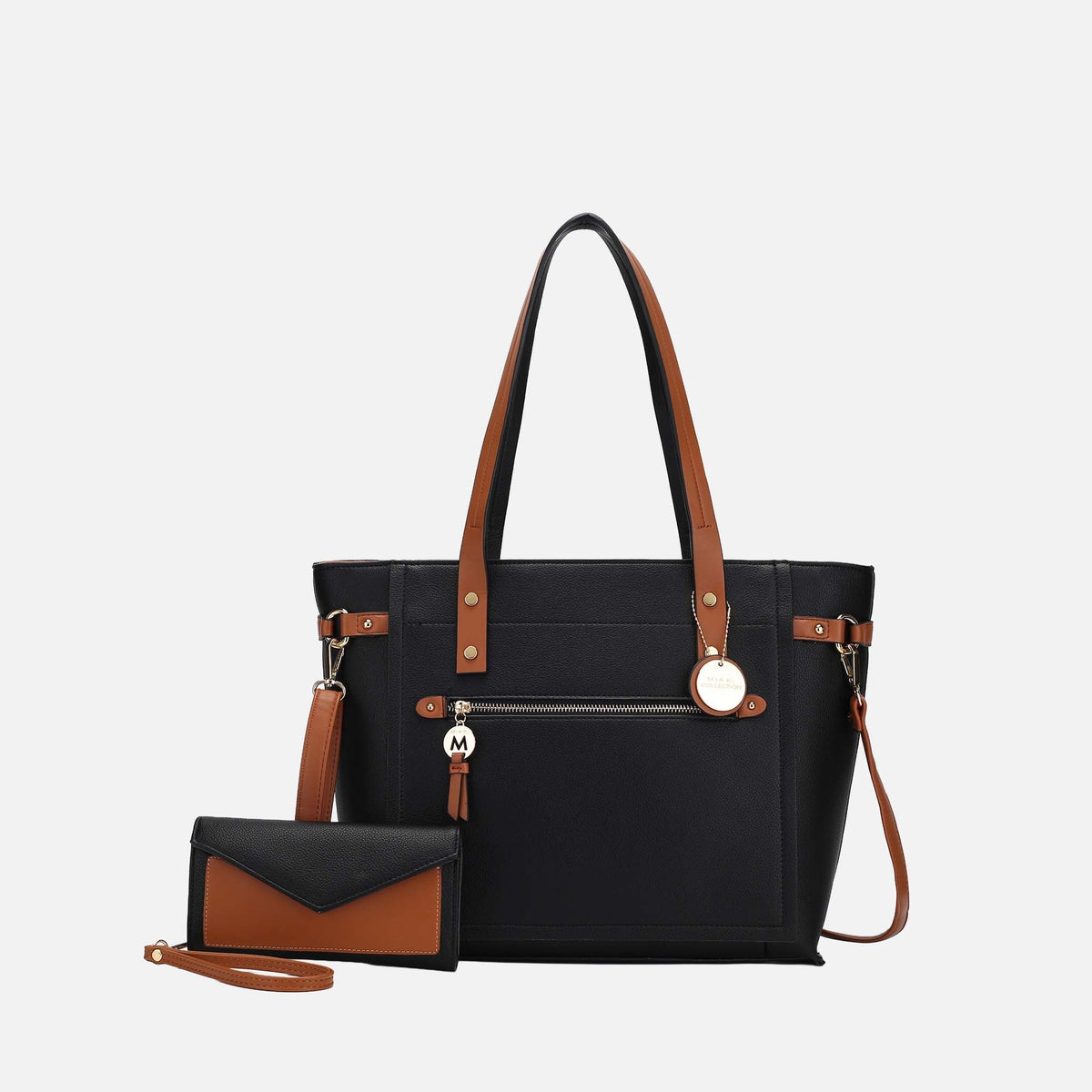 Andry Tote Bag in Midnight Blue view 6 - Laundry Bag Tote