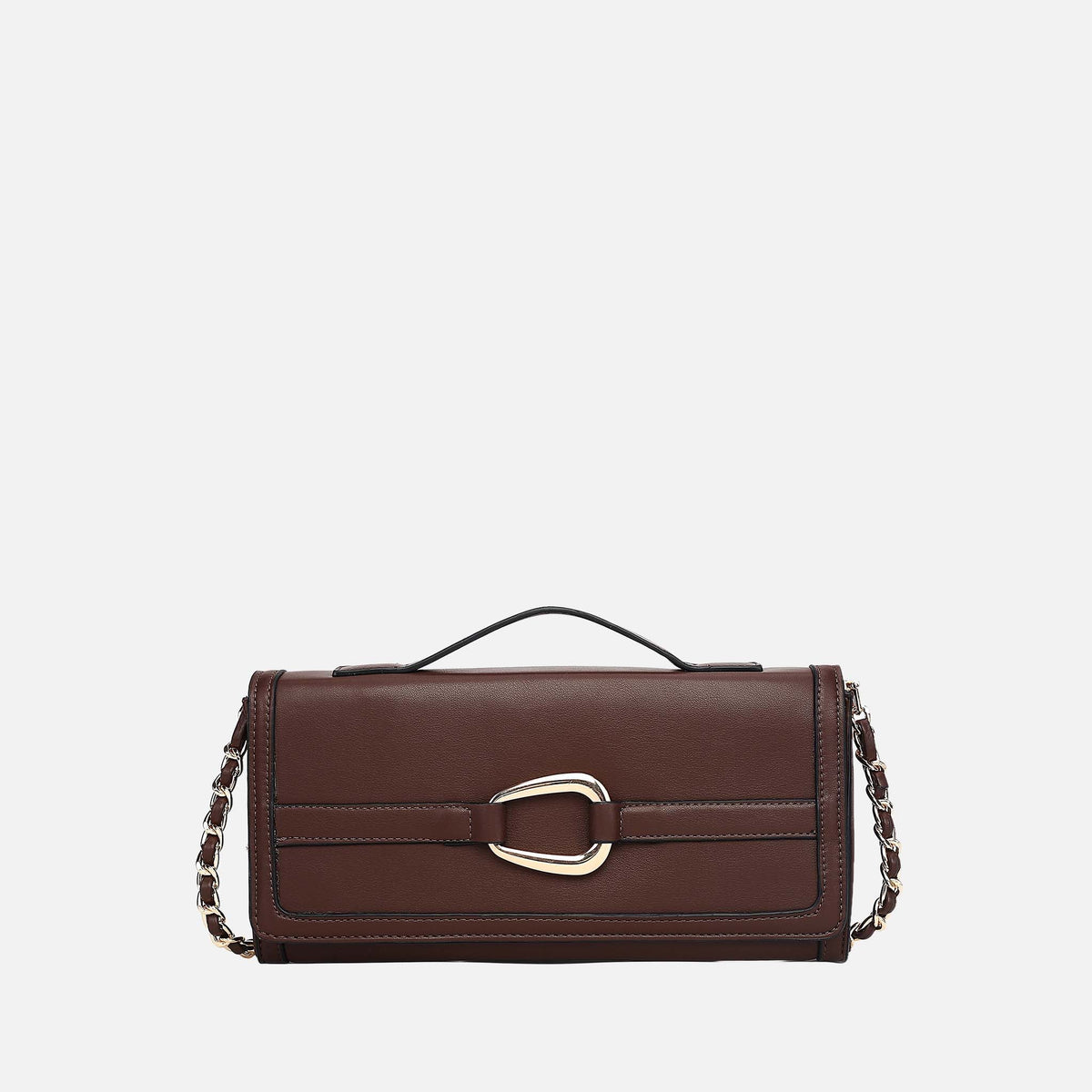 Arlena Crossbody Bag in Coffee view 3 - Guess Arlena Crossbody Bag