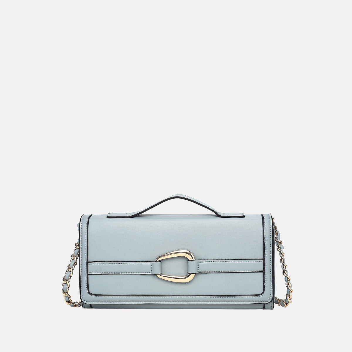 Arlena Crossbody Bag in Denim Blue view 4 - Guess Arlena Crossbody Bag