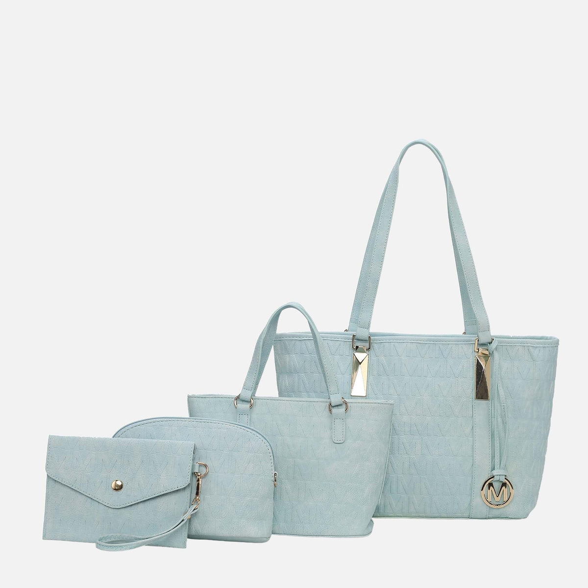 Arya Signature Tote and Set in Beige - Set Tote (one-piece)