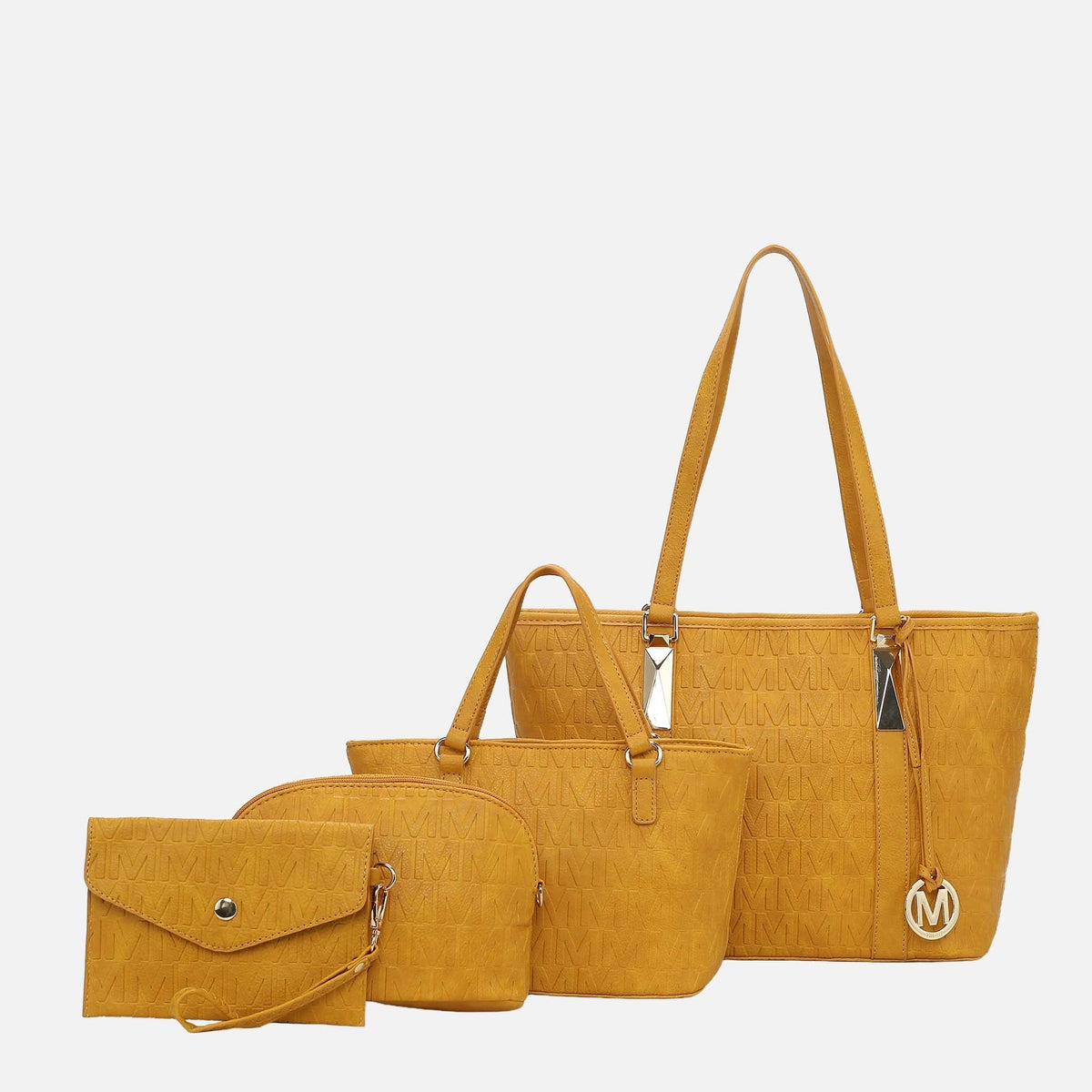 Arya Signature Tote and Set in Fuchsia view 7 - Set Tote (one-piece)