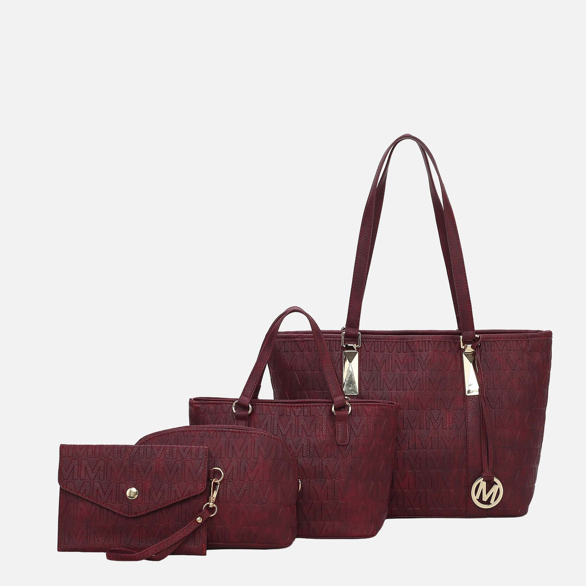 Arya Signature Tote and Set in Pink view 12 - Set Tote (one-piece)