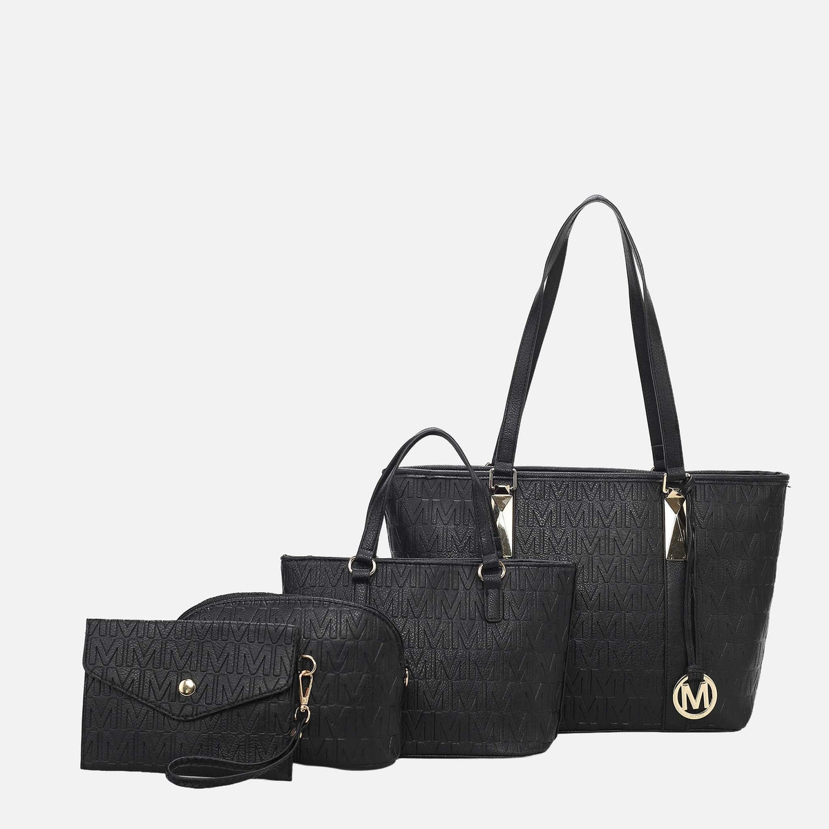 Arya Signature Tote and Set in Taupe view 13 - Set Tote (one-piece)