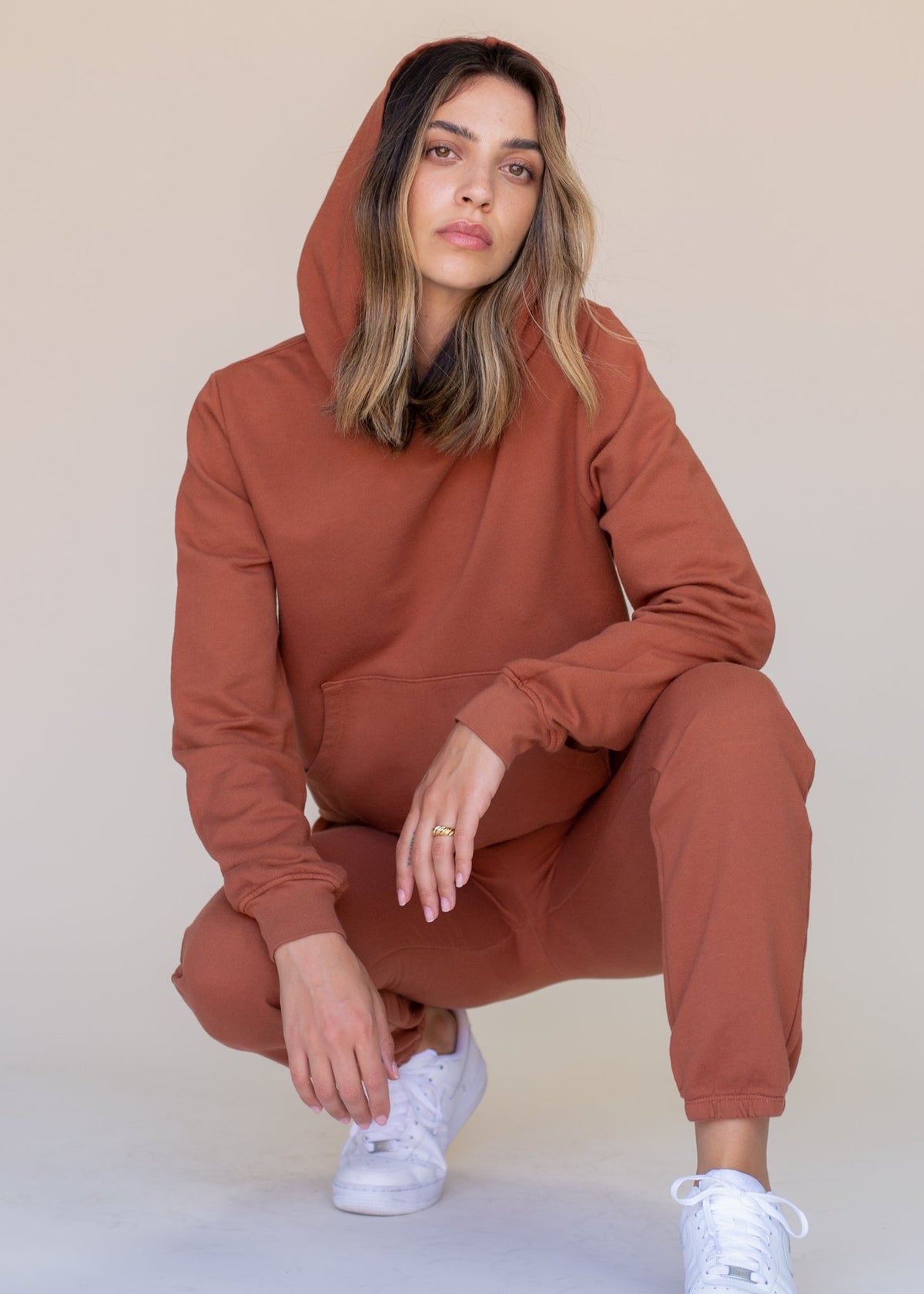 Basic Hoodie Top - MeeeShop Women's Fashion