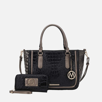 Bonnie Shoulder Bag and Set in Croco Cognac view 2 - Bonnie Shoulder Bag Prada (one-piece)