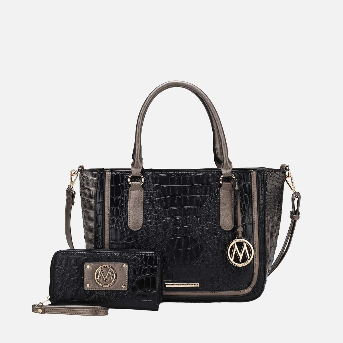 Bonnie Shoulder Bag and Set in Croco Cognac view 2 - Bonnie Shoulder Bag Prada (one-piece)