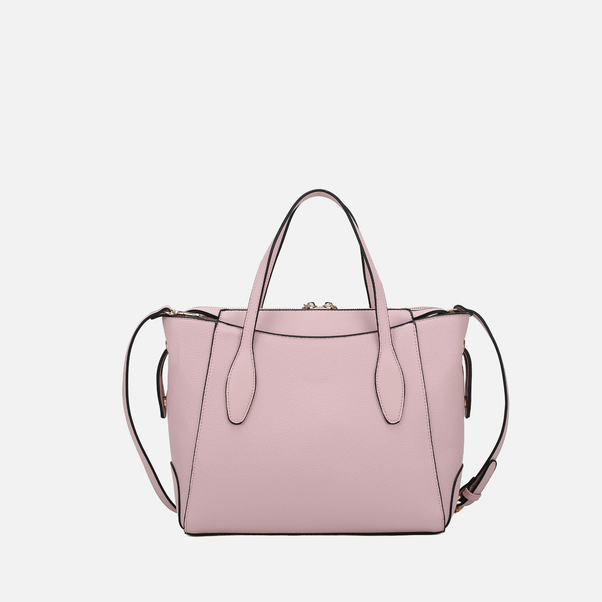 Bruna Tote Bag and Wallet Set in Charcoal Grey view 3 (one-piece)