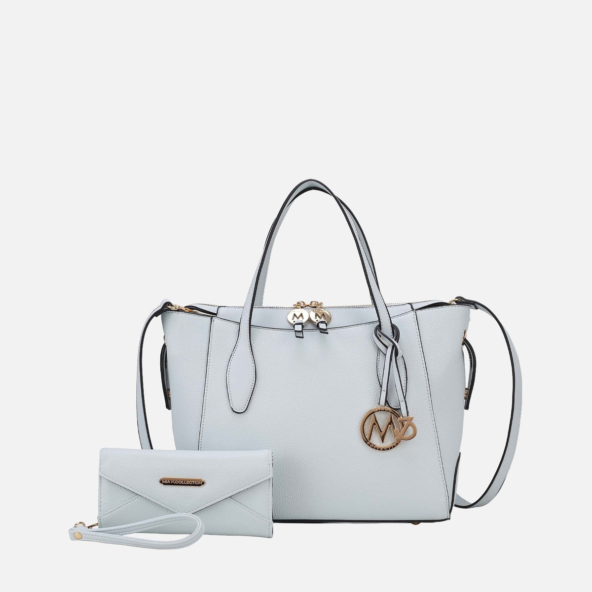 Bruna Tote Bag and Wallet Set in Hunter view 6 (one-piece)
