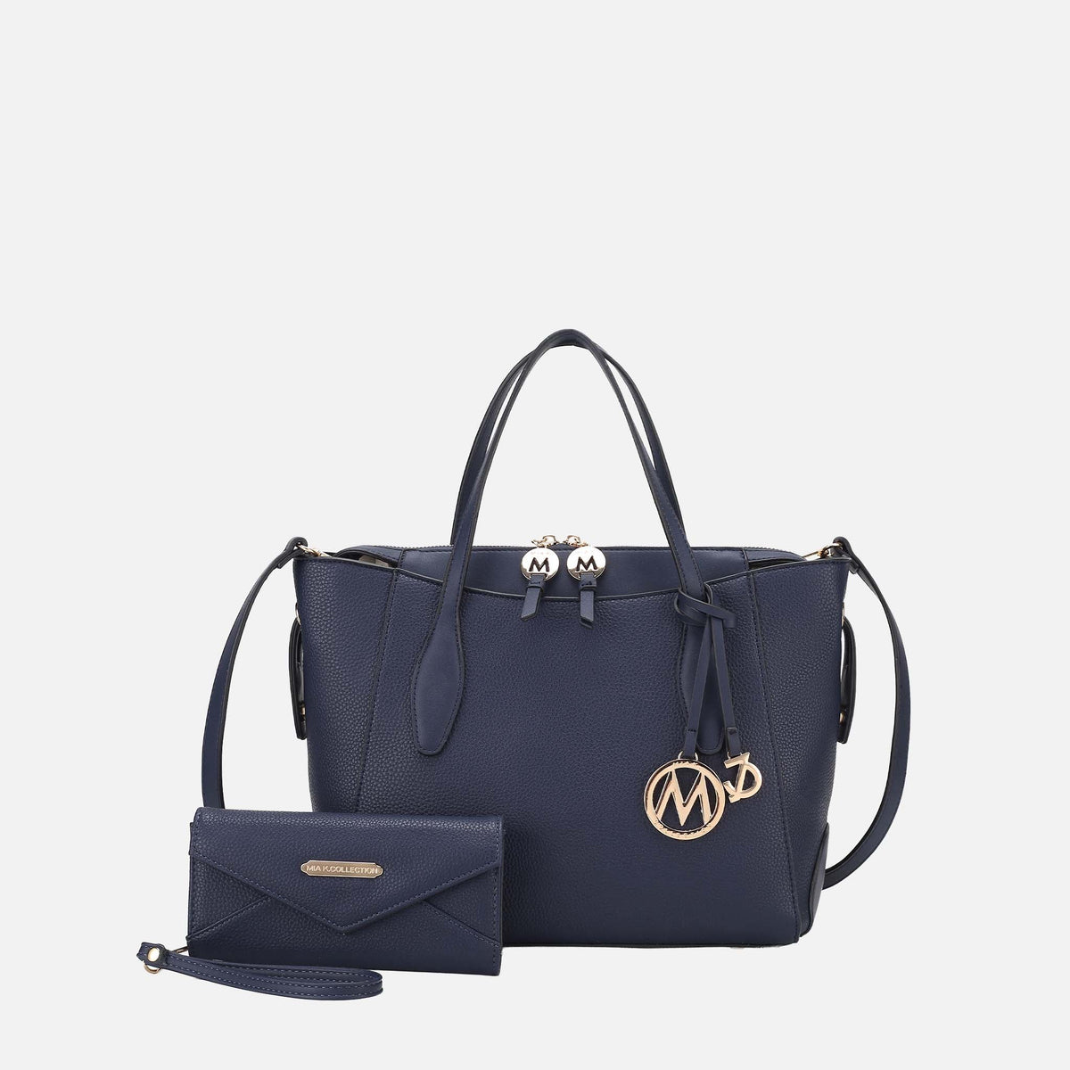 Bruna Tote Bag and Wallet Set in Taupe view 10 (one-piece)