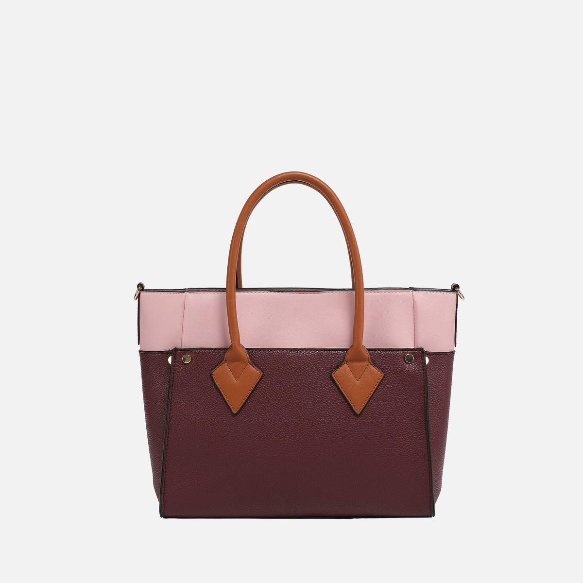 Brynlee Tote Bag and Set in Chocolate view 3 - Brynlee Bag (one-piece)