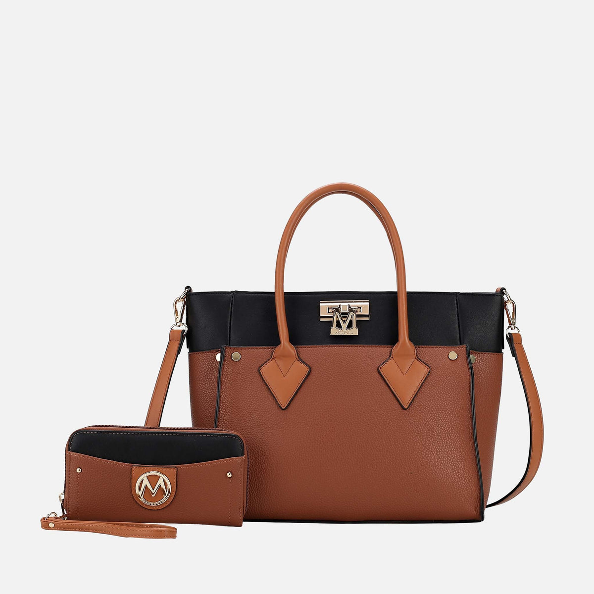 Brynlee Tote Bag and Set in Midnight blue view 6 - Brynlee Bag (one-piece)