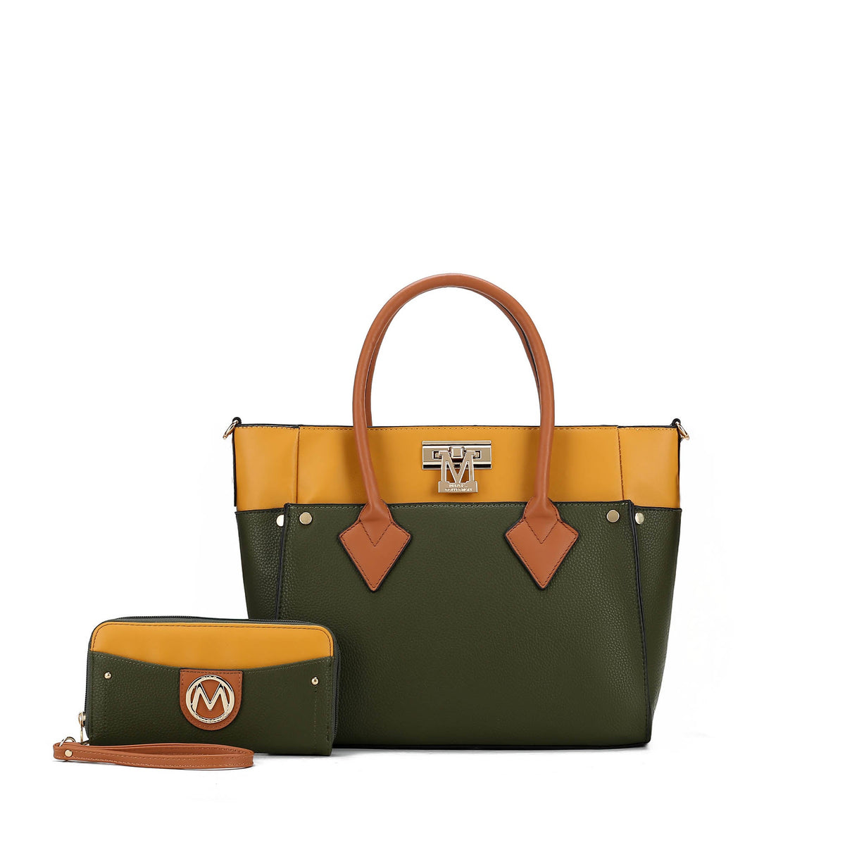 Brynlee Tote Bag and Set in Wine view 8 - Brynlee Bag (one-piece)