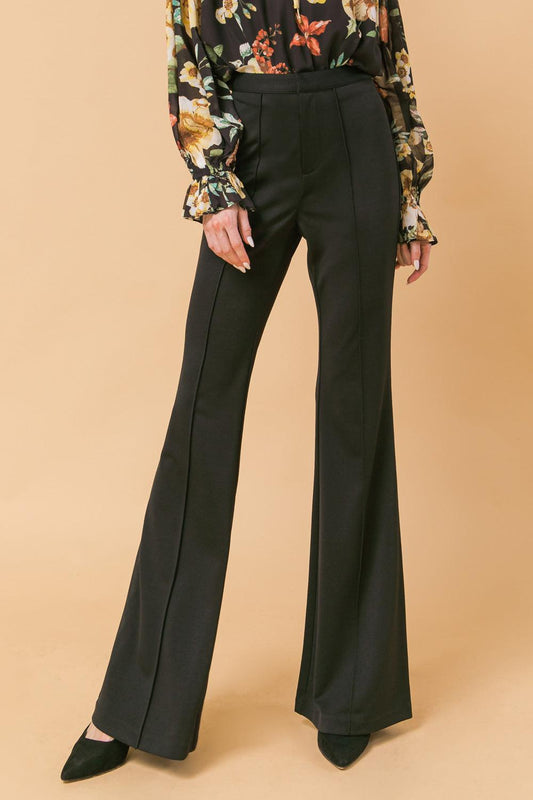 But Better Flare Pants in BLACK view 2 (bottom)