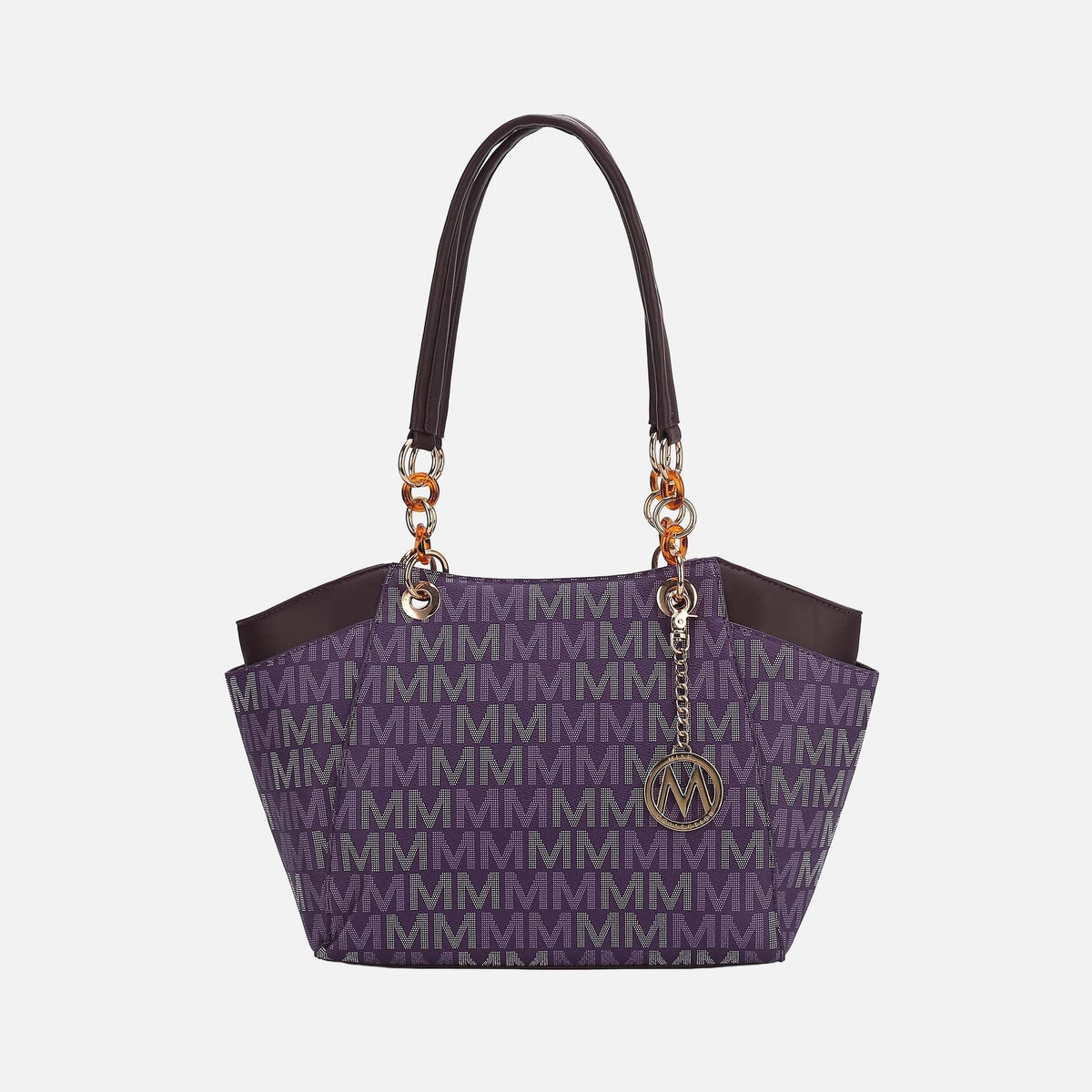 Cameron Signature Tote Bag in Tan view 9 - Bag Tote