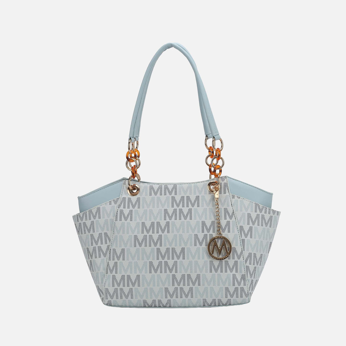 Cameron Signature Tote Bag in White view 10 - Bag Tote