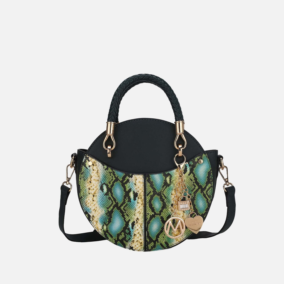 Camille Crossbody Bag in Olive view 23 (top)