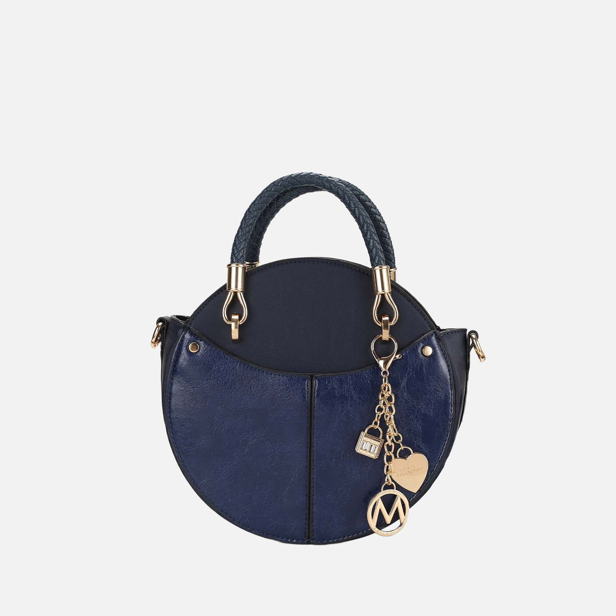 Camille Crossbody Bag in Snake Black view 12 (top)