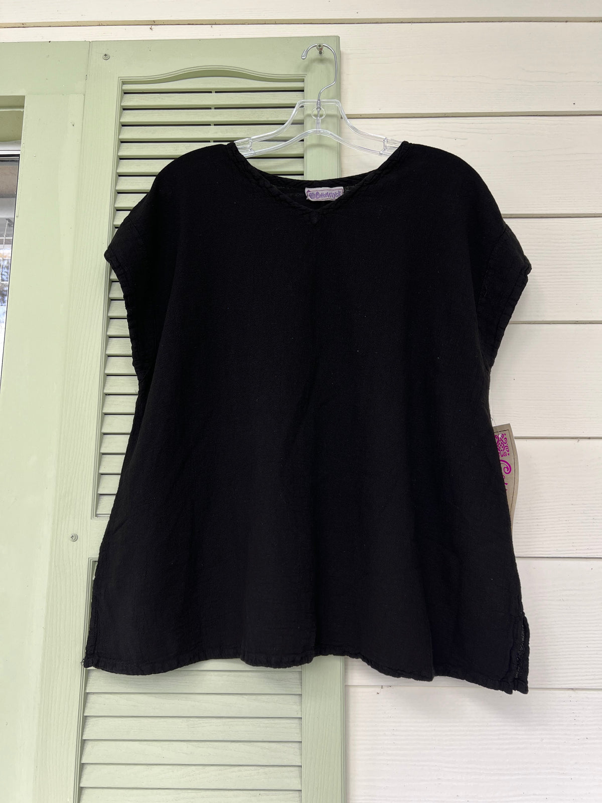 Carla 100% Cotton Gauze Top in Osfm Sale - MeeeShop Women's Fashion
