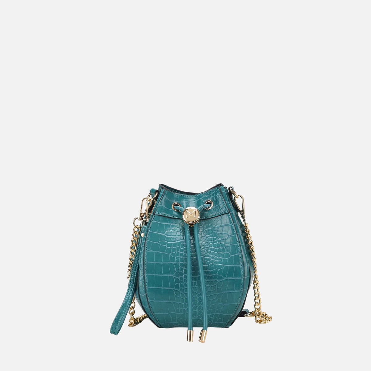 Cassidy Embossed Bucket Bag view 12