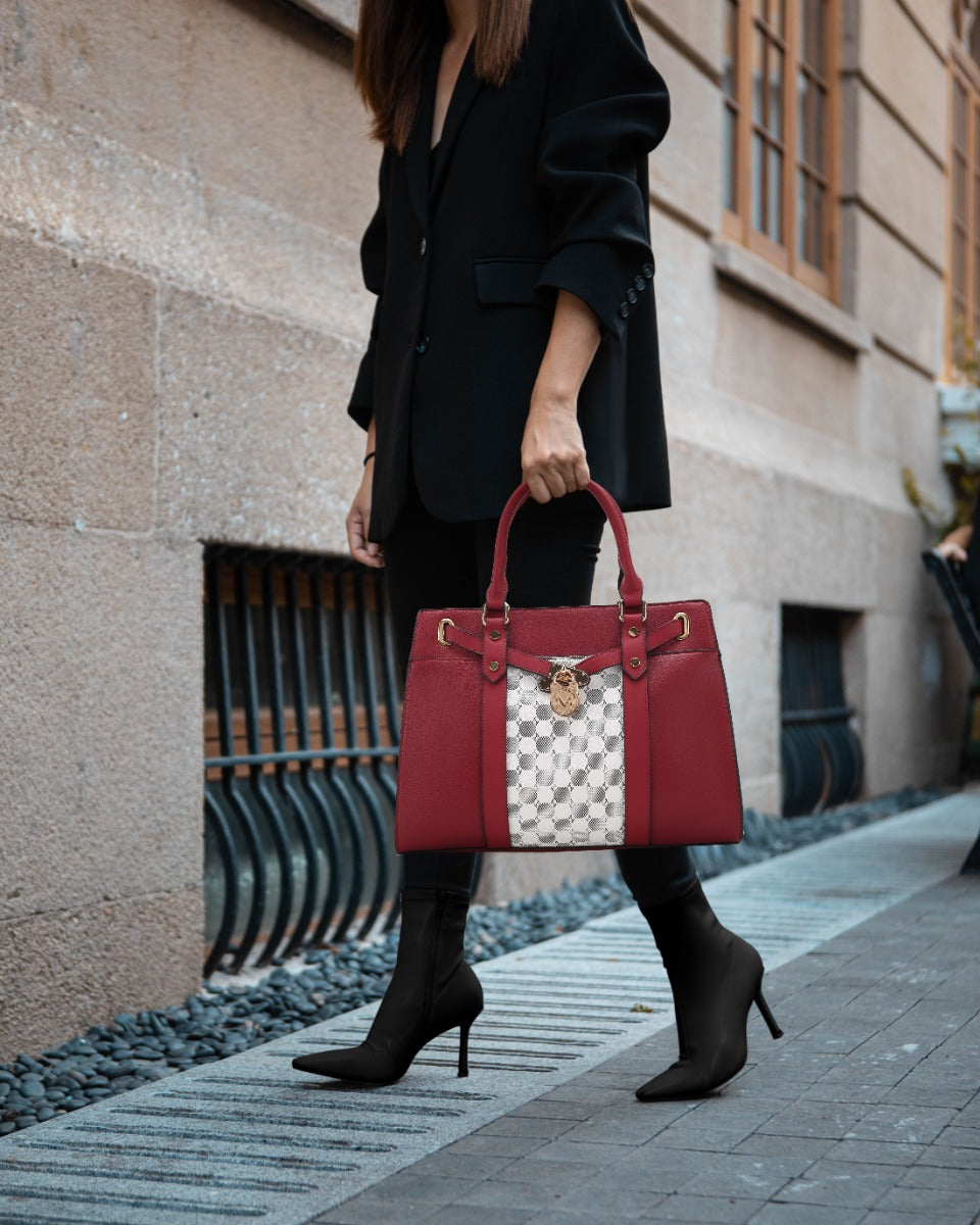 Christine Shoulder Bag and Wallet Set in Charcoal Grey view 2 - Christina Shoulder Bag (one-piece)