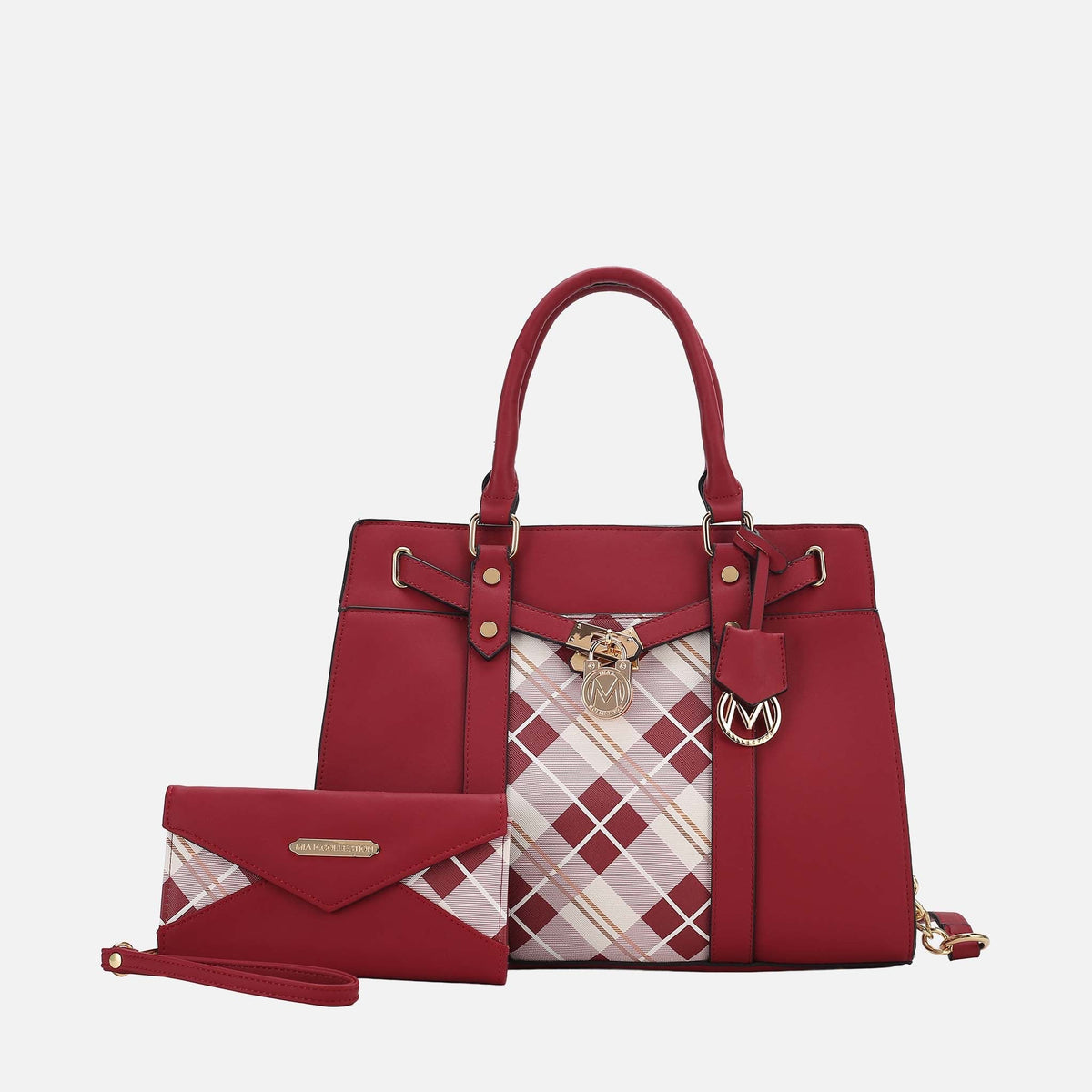 Christine Shoulder Bag and Wallet Set in Indigo view 6 - Christina Shoulder Bag (one-piece)