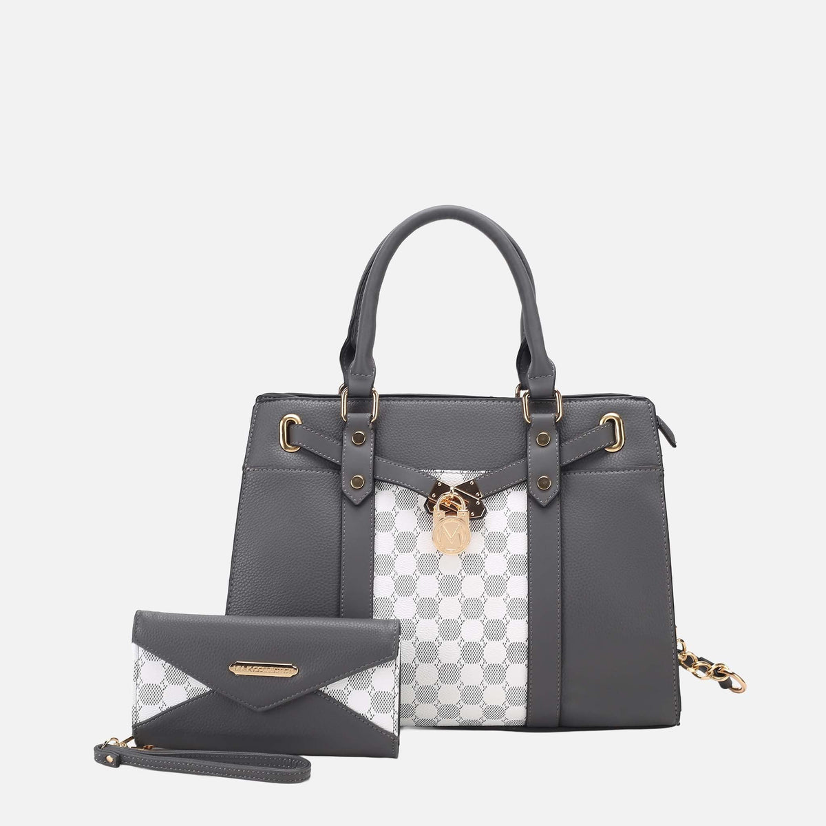 Christine Shoulder Bag and Wallet Set in Olive view 7 - Christina Shoulder Bag (one-piece)