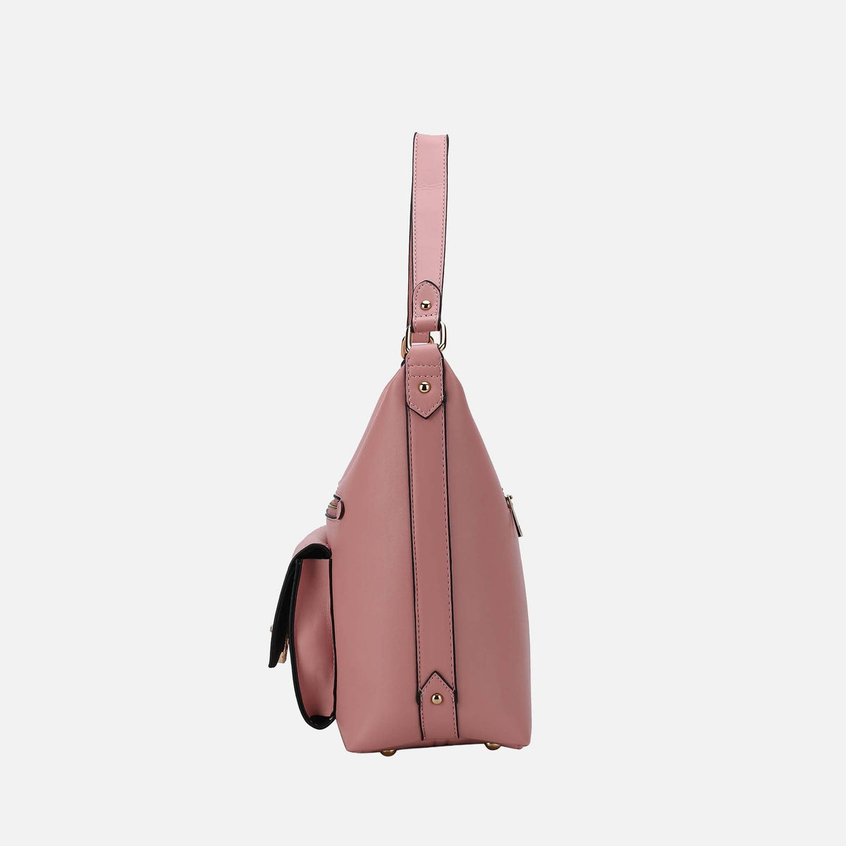 Clara Shoulder Bag and Set in Burgundy view 4 - Clara Shoulder Bag Coach (one-piece)