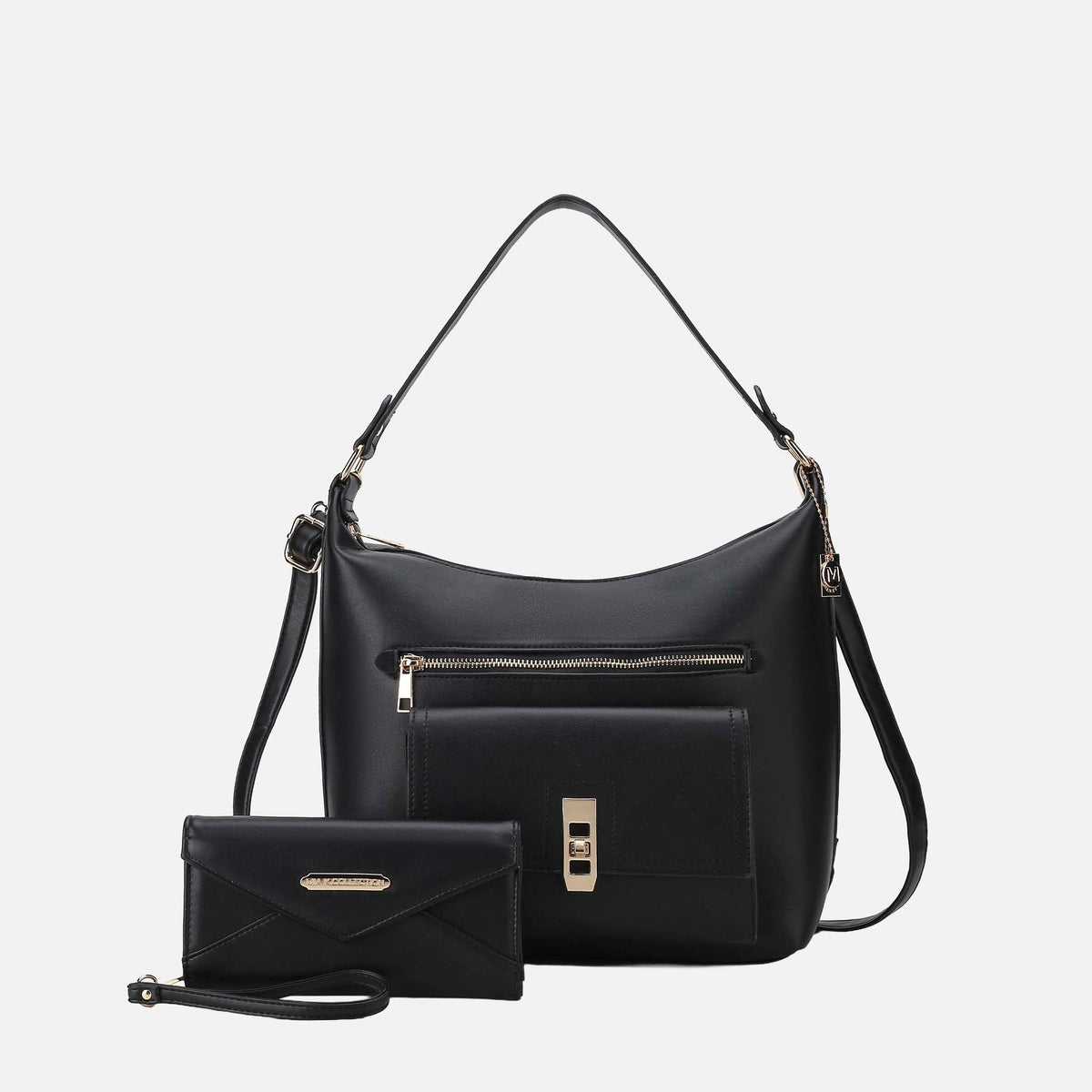 Clara Shoulder Bag and Set in Midnight Blue view 8 - Clara Shoulder Bag Coach (one-piece)