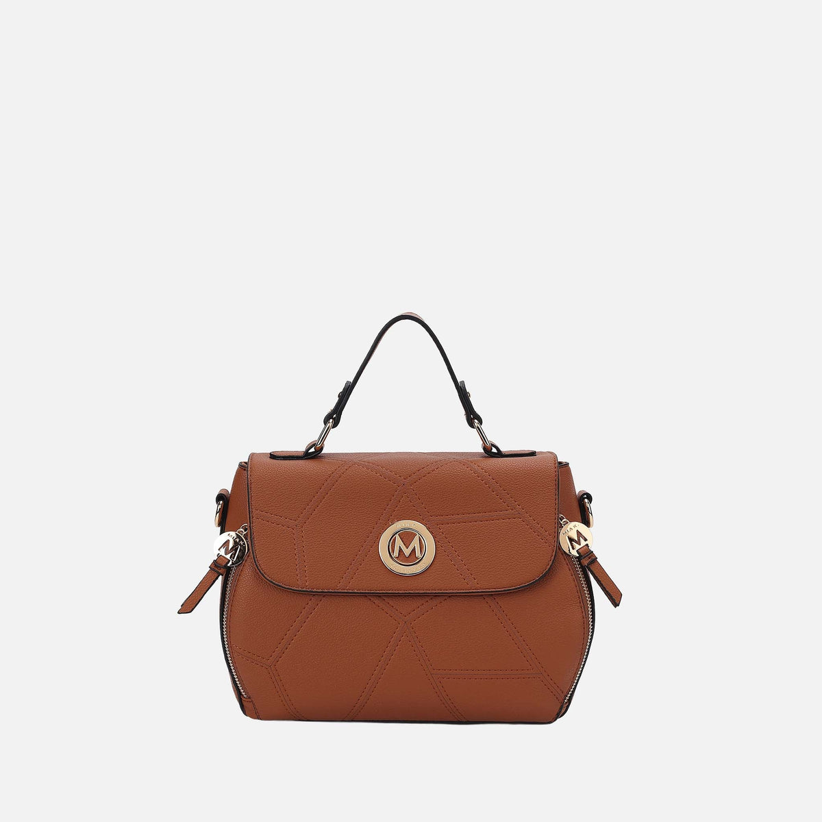 Clementine Shoulder Bag in Lilac view 9 - The Horse Clementine Shoulder Bag