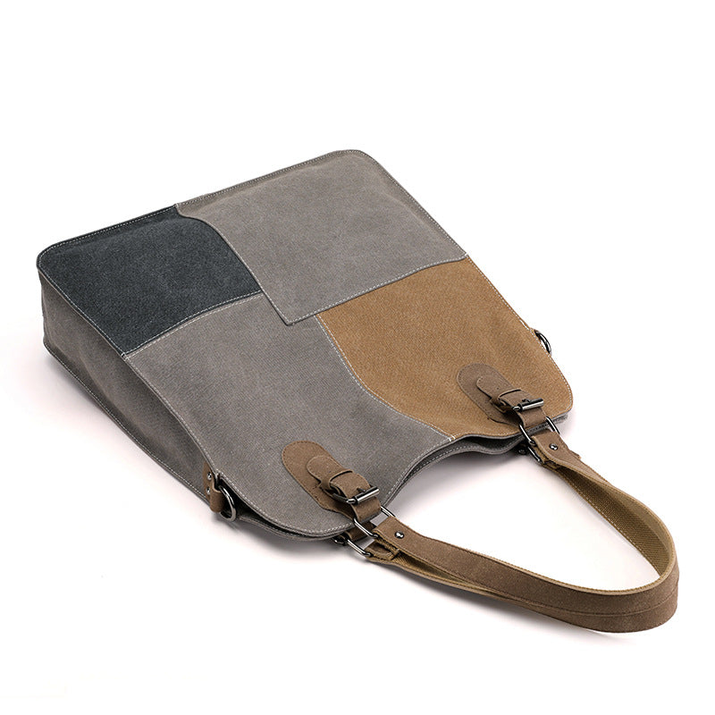 Colorblock Messenger Bag view 6 - Colorblock Shoulder Bag