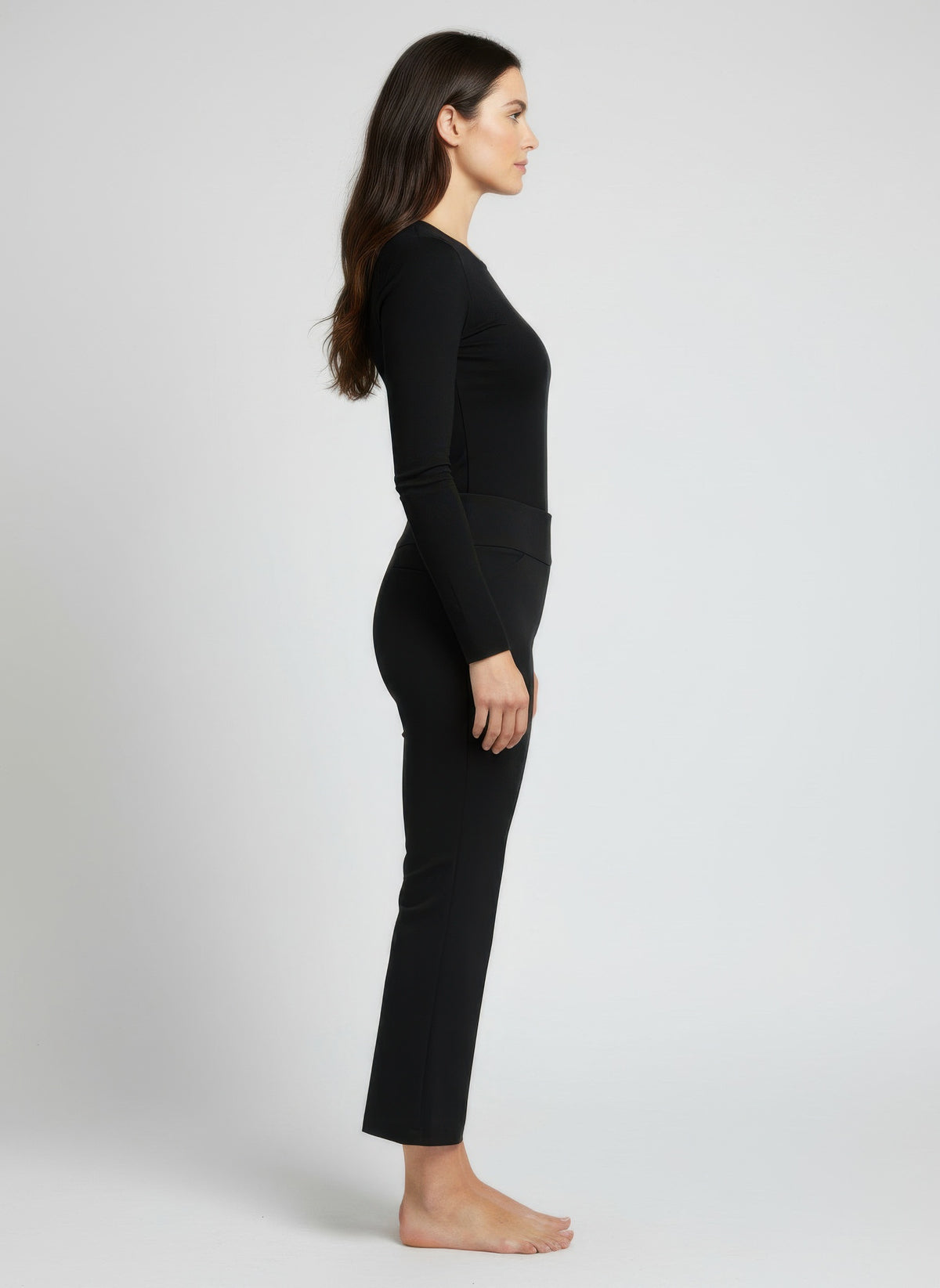 Counterparts Solid Pull on Pants - MeeeShop Women's Fashion