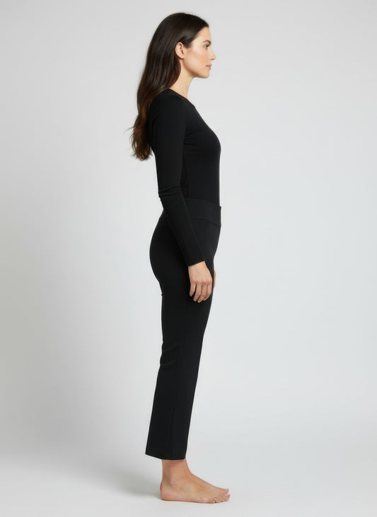 Counterparts Solid Pull on Pants in Woodchip view 2 - Pull Pants (bottom)