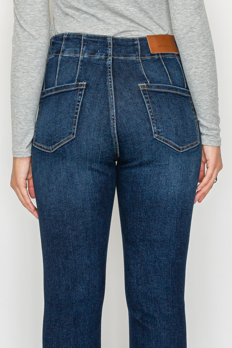 Daisy Tummy Control Hip Lifter High Rise Modern Flare Jeans view 8 - High-Waisted (bottom)