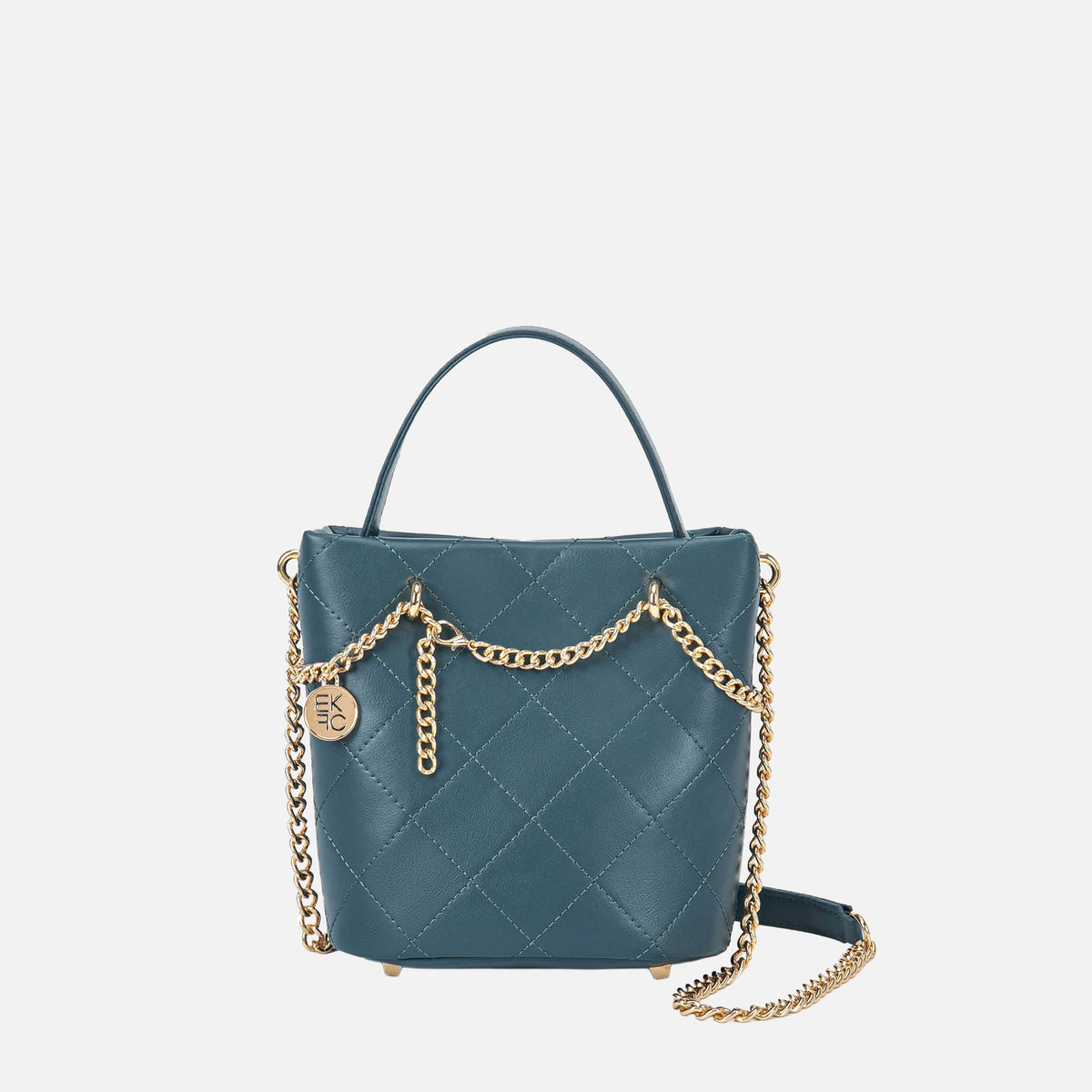 Damaris Crossbody Bag in Champagne view 8 - Damaris Bag
