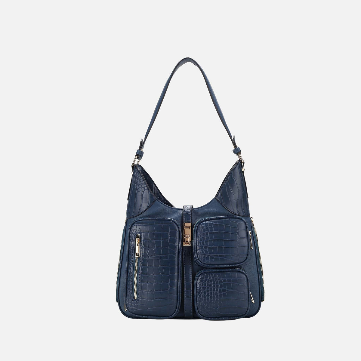 Daphne Shoulder Bag in Light Grey view 5 - Daphne Shoulder Bag Guess