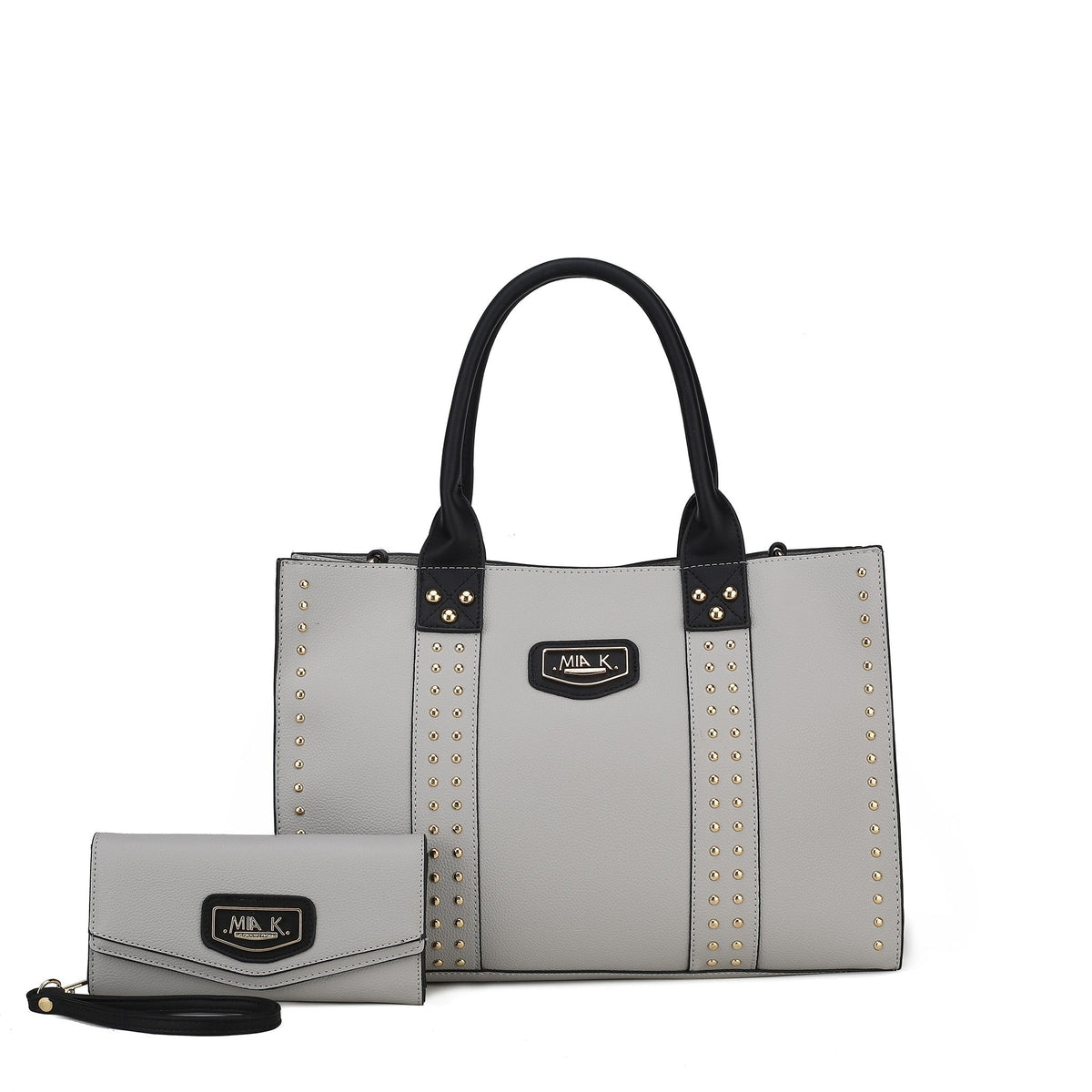 Davina Tote Bag and Wallet Set in Fuchsia view 8 - Divina Tote Bag (one-piece)