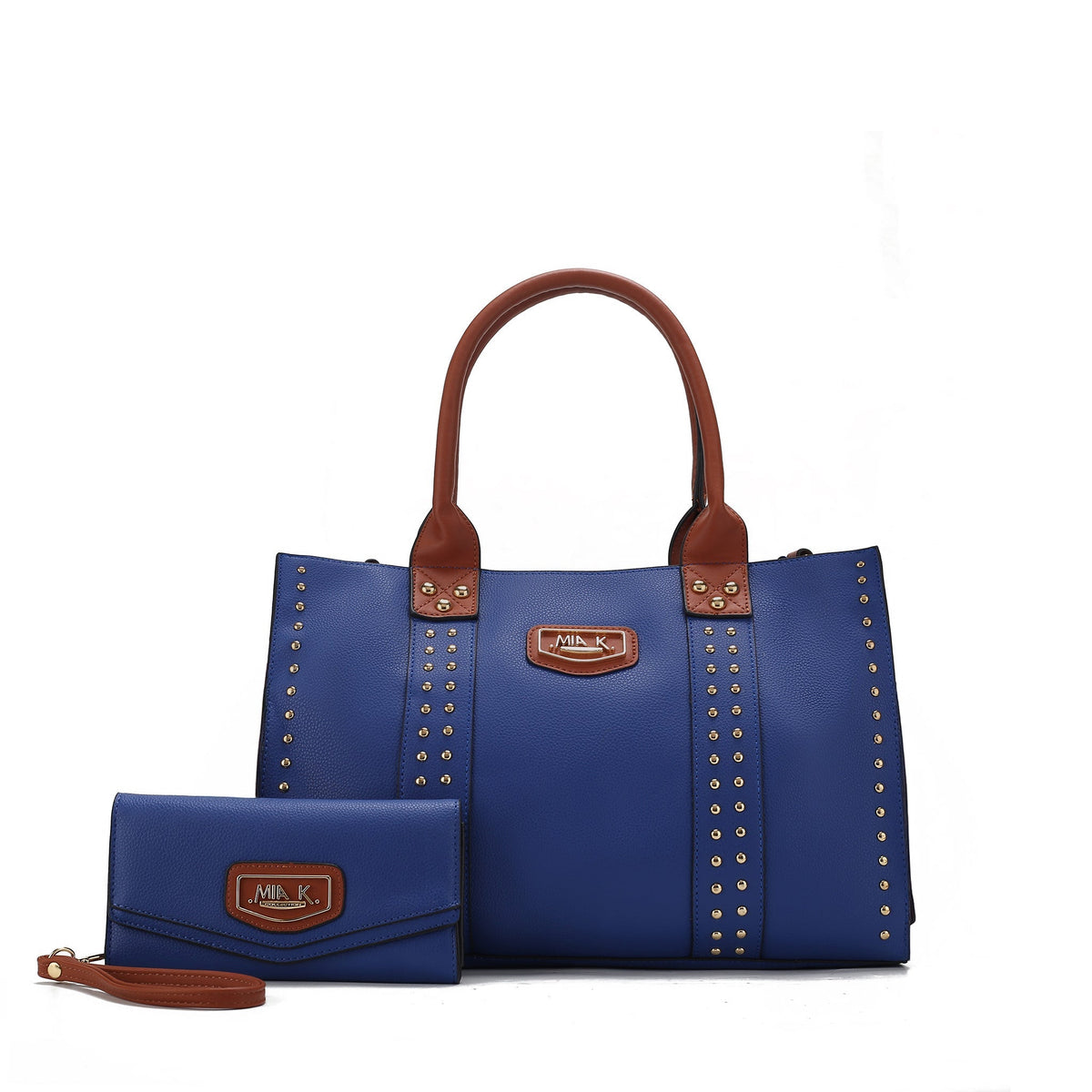 Davina Tote Bag and Wallet Set in Green view 9 - Divina Tote Bag (one-piece)