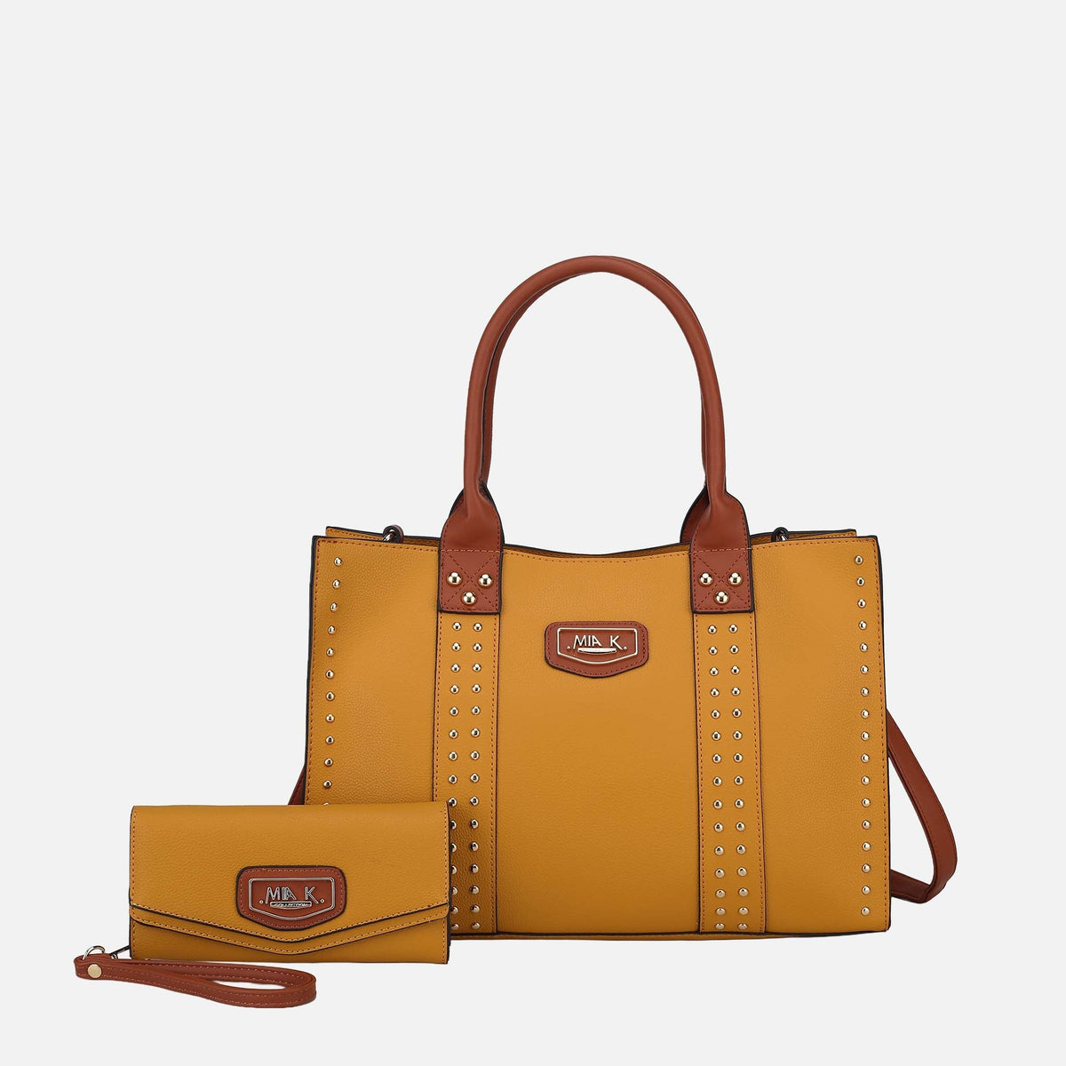 Davina Tote Bag and Wallet Set in Indigo view 17 - Divina Tote Bag (one-piece)